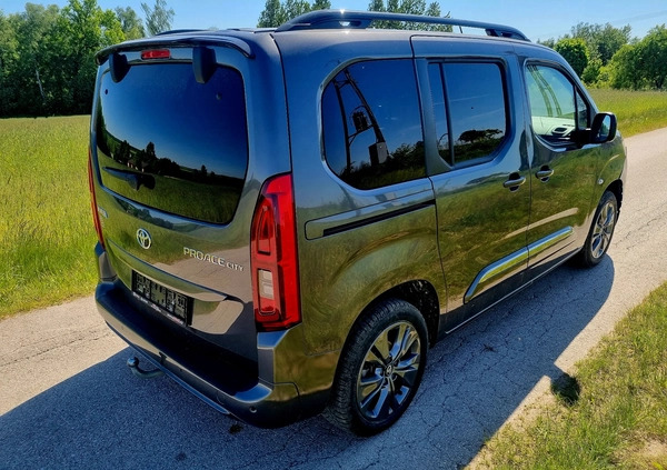 Toyota Proace City Verso cena 100000 przebieg: 25000, rok produkcji 2022 z Suraż małe 46